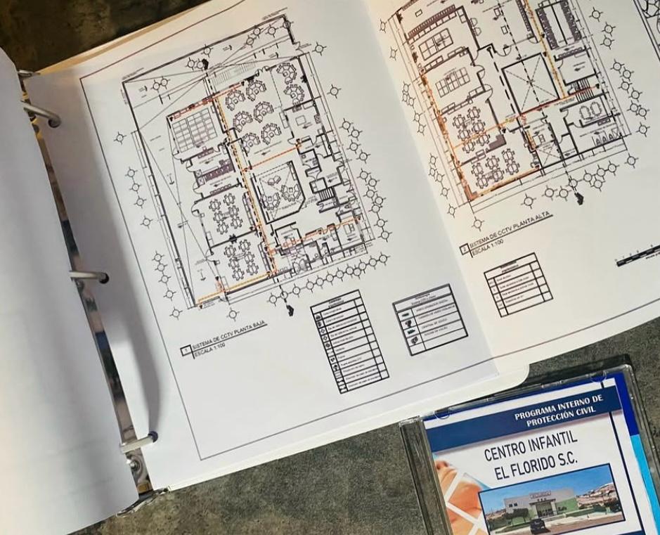 Elaboración de programas internos de protección civil.